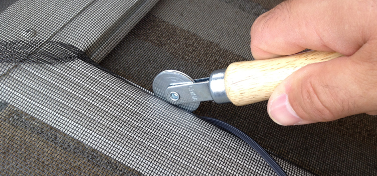 metal screen door repair in Dixon