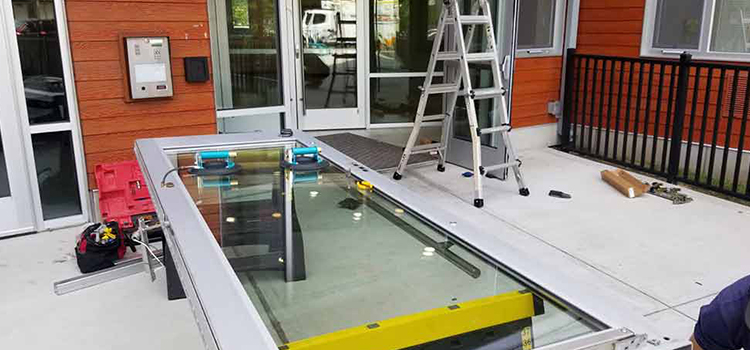 storefront door glass replacement Dixon